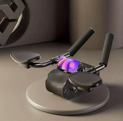 "CoreMaster buikspiertrainer, fitnessapparaat met brede wielen, ergonomische antisliphendels voor totale lichaamstransformati