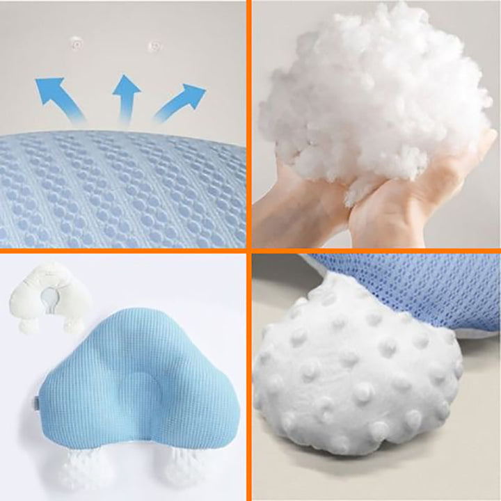 Veilig baby slaapkussen, getest op ademend vermogen en stevigheid, cruciaal voor veilige babyslaap.