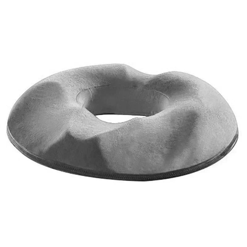 Ergonomisch orthopedisch zitkussen met uitsparing voor staartbeen. Biedt drukverlichting en rugondersteuning.