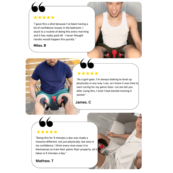 CoreFlex bekkenbodemtrainer speciaal voor vrouwen. Draagt bij aan sterke bekkenbodem en incontinentie preventie.