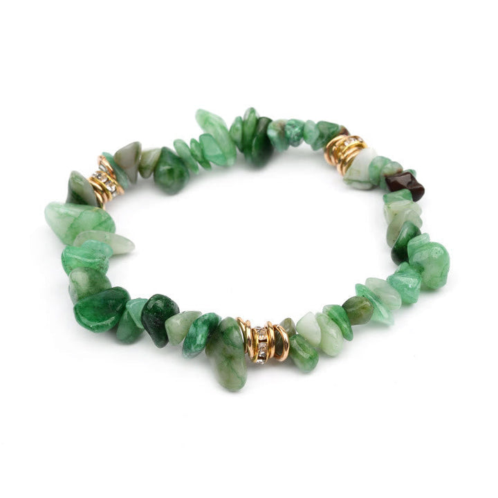 Spiritueel sieraad: Celine dames armband met natuursteen kristallen.
