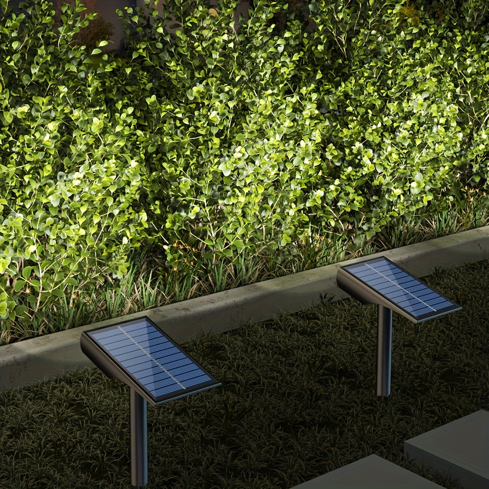 Energiezuinige 9 LED solar buitenlamp, bespaart stroom in uw tuin. Duurzame led verlichting op zonne-energie.