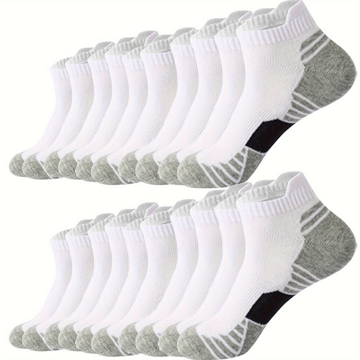 Herenkleding: veelzijdige, ademende herensokken set van katoenmix. Comfortabel voor dagelijks gebruik.