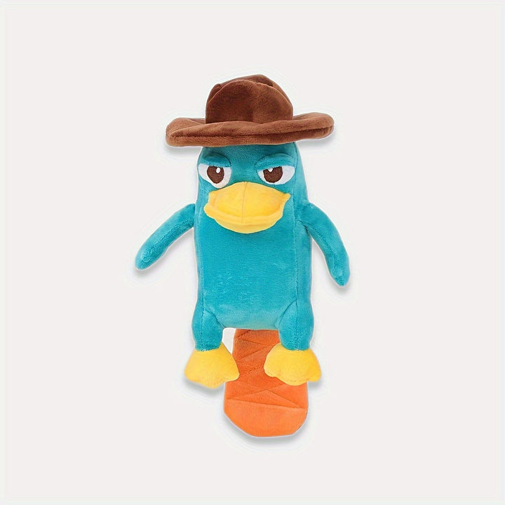 Zachte pluche Perry het Vogelbekdier knuffel, een schattig unisex cadeau voor elke gelegenheid.
