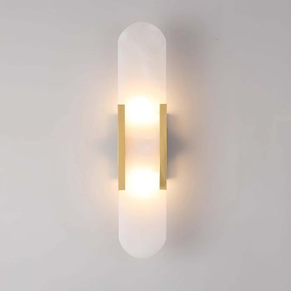Moderne Wandlamp - Albast & Metaal