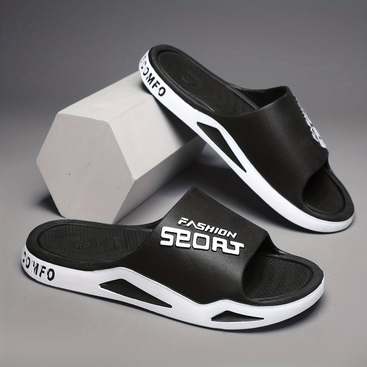 Lichtgewicht LEMO heren strandslippers, ideaal voor een relaxte dag aan zee met optimaal comfort.