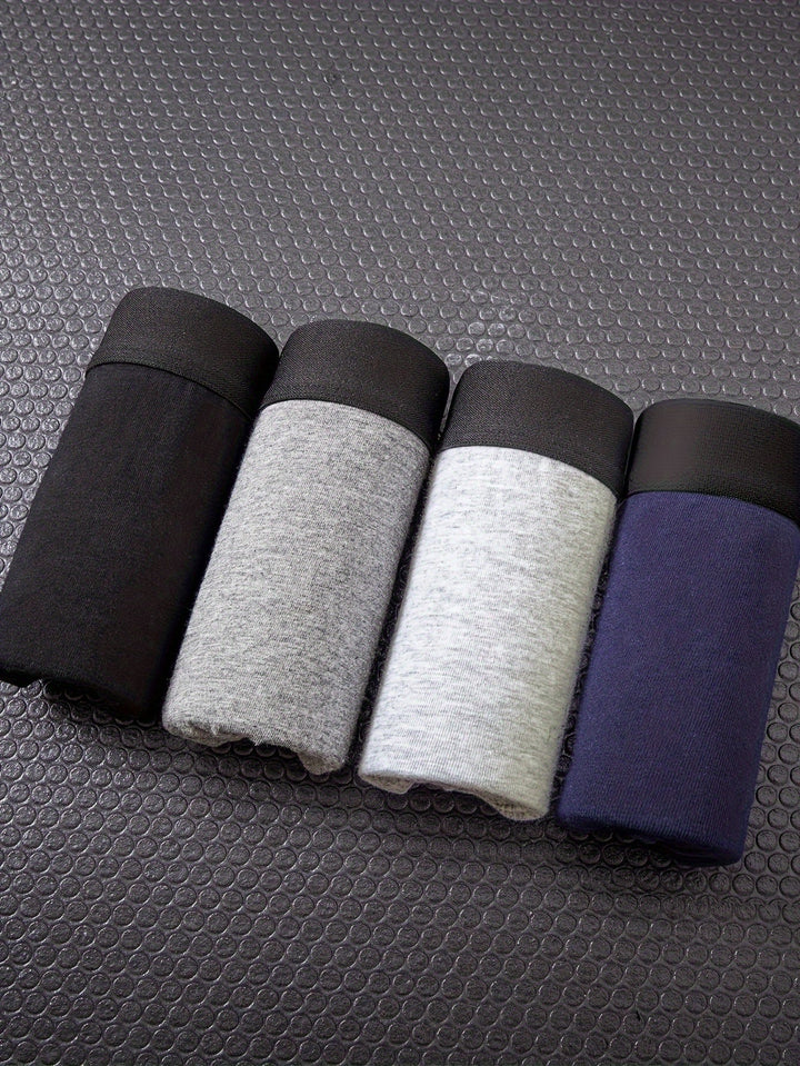 Premium heren boxershorts 4-pack, ademend en flexibel comfortabel ondergoed, ideaal voor elke dag.