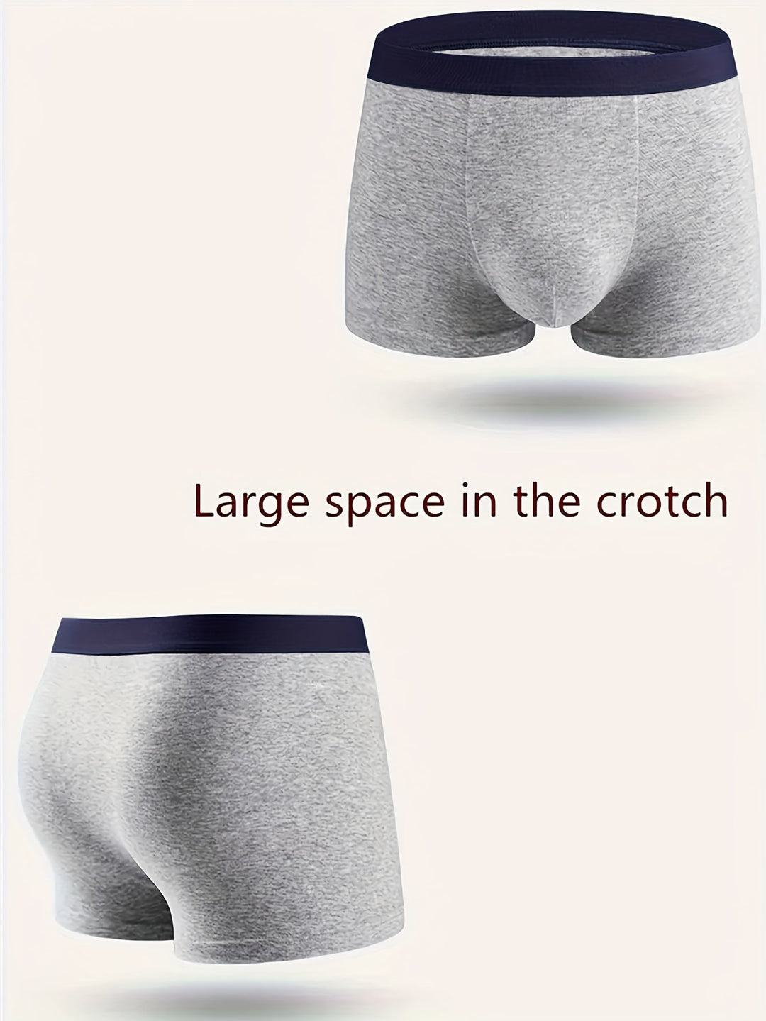 Voordelige 4-pack heren boxershorts, ademend en flexibel ondergoed voor langdurig comfort.