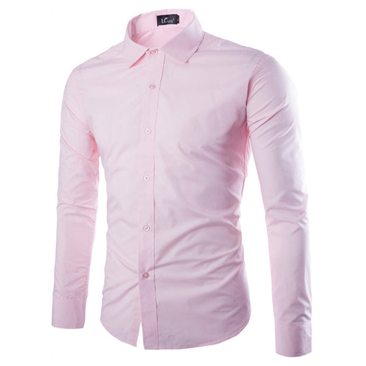 Stijlvol slim fit overhemd, essentieel voor de moderne herengarderobe. Tijdloze herenmode.