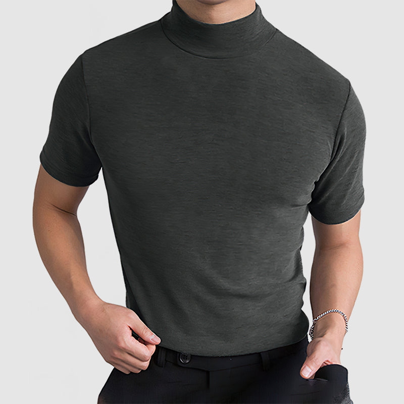 Flexibel comfort heren T-shirt, verkrijgbaar in wit, zwart, grijs. Tijdloos en stijlvol voor elke man.
