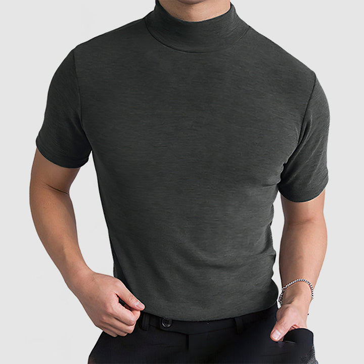 Flexibel comfort heren T-shirt, verkrijgbaar in wit, zwart, grijs. Tijdloos en stijlvol voor elke man.