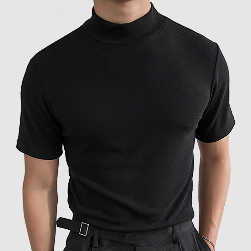 Tijdloos flexibel heren T-shirt in grijs, biedt comfort en stijl. Veelzijdig voor elke dag en casual outfits.