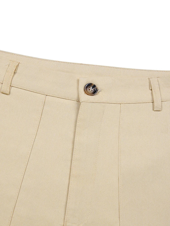 Klassieke slim fit potloodbroek voor heren, combineert comfort met een tijdloze, elegante uitstraling.