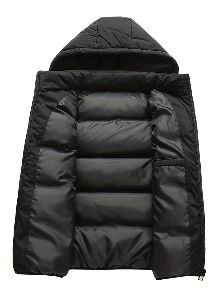 Daan herenvest: trendy gewatteerd mouwloos model van katoenmix. Perfect als lente & herfst bovenkleding.