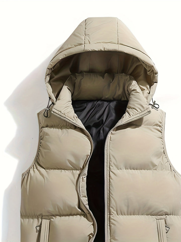Praktische heren Daan bodywarmer, gewatteerd en stijlvol. Perfecte bovenkleding voor outdoor lente/herfst.
