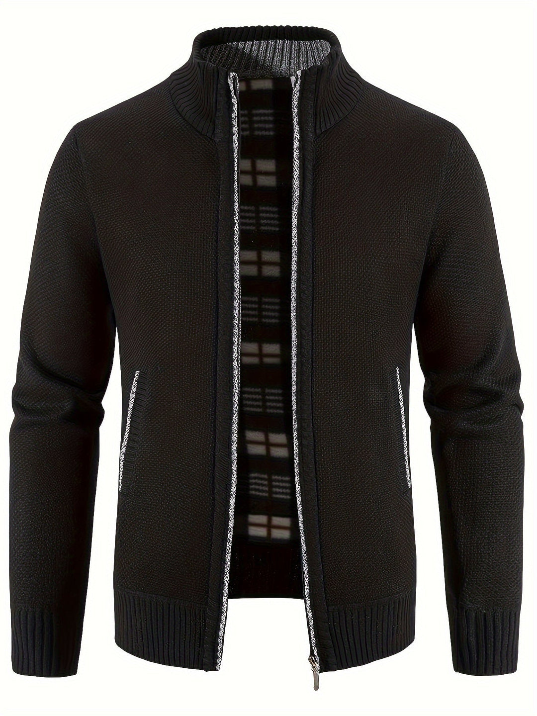 Zacht heren fleecevest, perfecte bovenkleding voor koud weer en casual look.