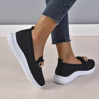 "Dames ademende orthopedische schoenen Carly: elegant beige design met comfort en medische ondersteuning voor elke gelegenhei