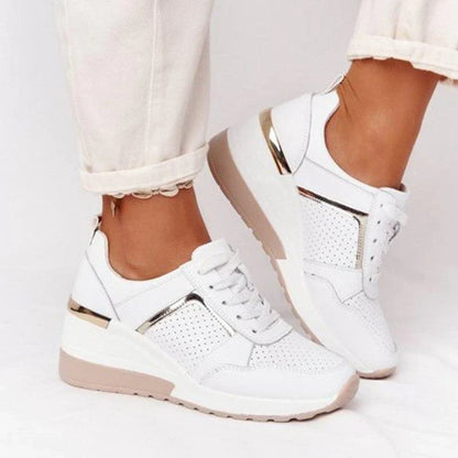 "Dames Air Sneakers met schokabsorberende air-zool, ademend mesh bovenwerk en lichtgewicht ontwerp in trendy stijl."