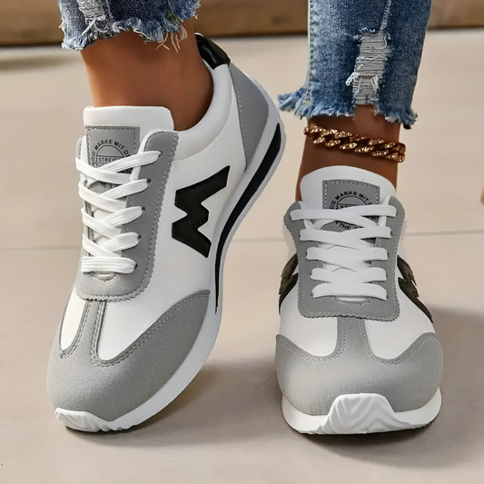 "Dames comfortabele schoenen, strak design, ademend materiaal, biedt stabiliteit, perfect voor dagelijks gebruik."