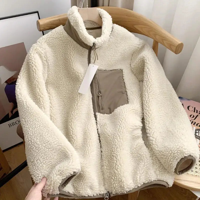 Praktisch warm dames vest met ritssluiting. Ideaal als comfortabele herfstjas of veelzijdige bovenkleding.