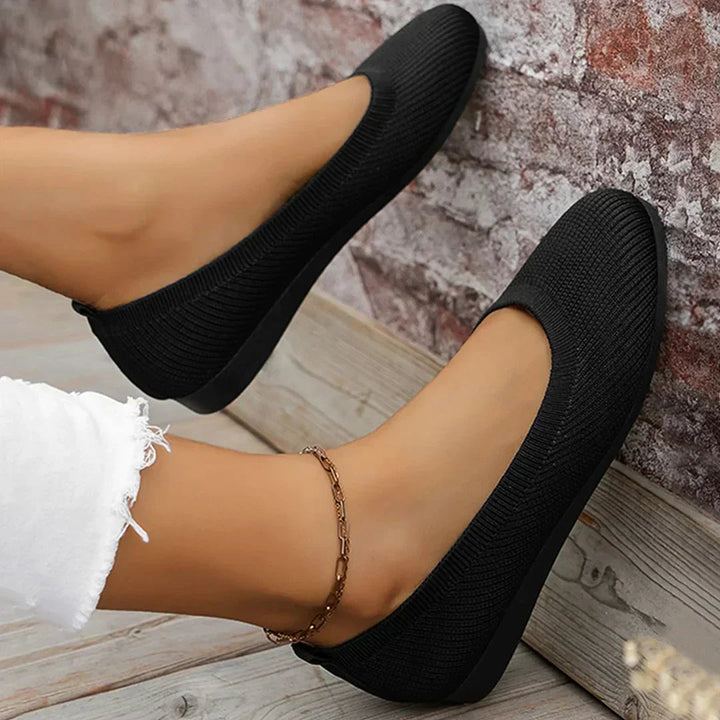 Elegante dames slip-on ballerina's, ideaal voor dagelijks comfort en een chique uitstraling.