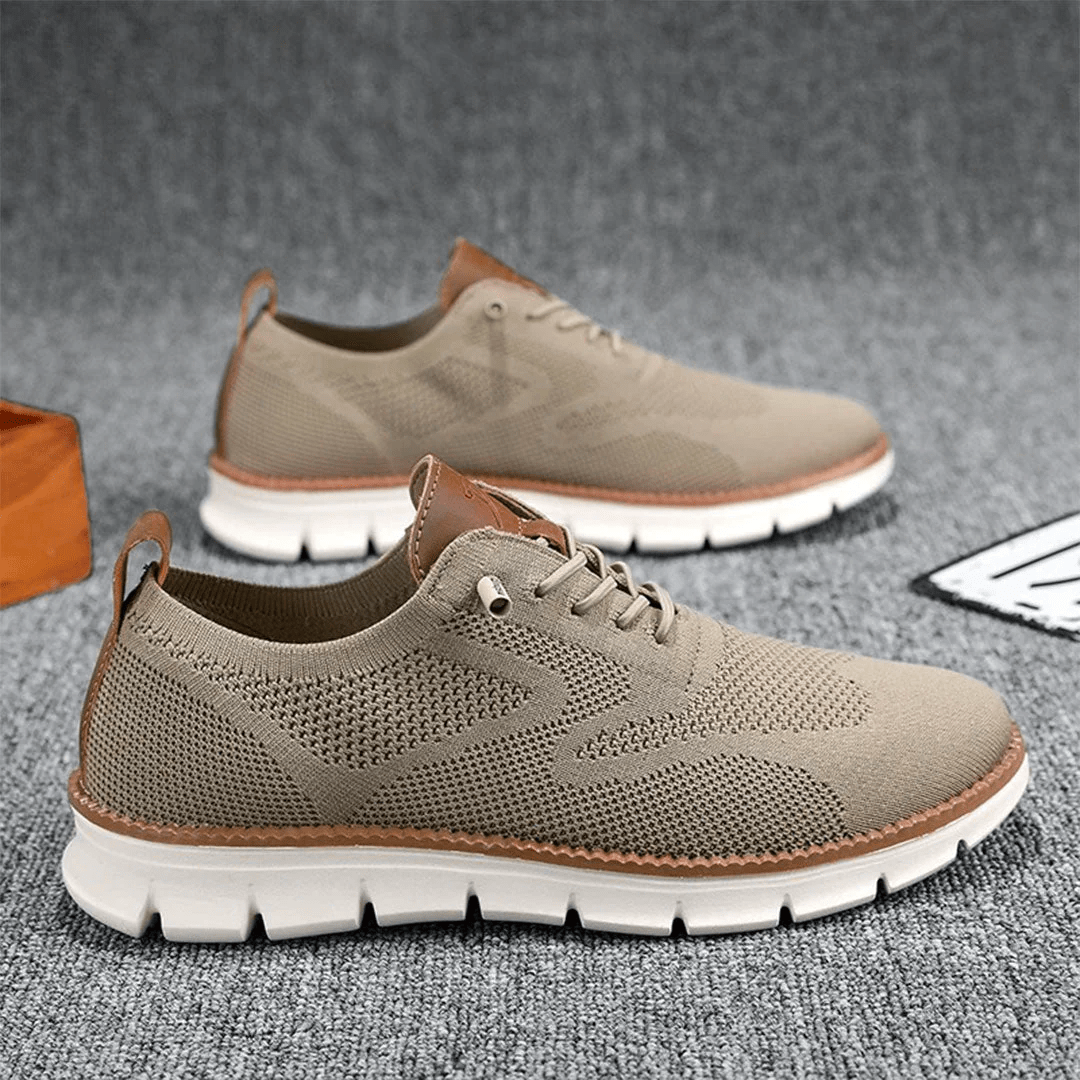 Comfortabele herenschoenen, perfect als veelzijdige vrijetijdsschoenen.