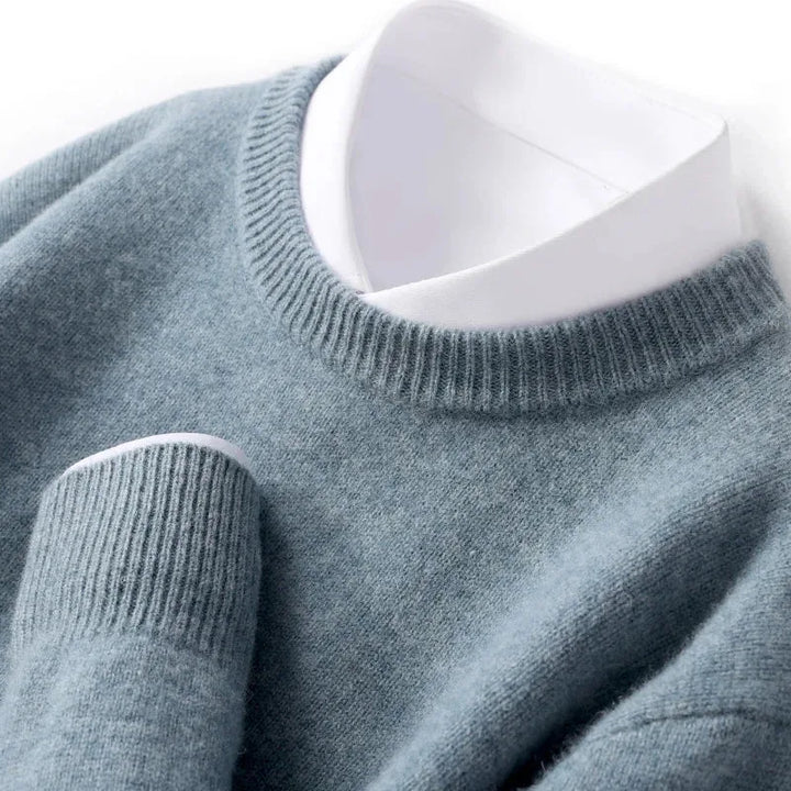 Stijlvolle heren casual trui met lange mouwen, verkrijgbaar in diverse kleuren.