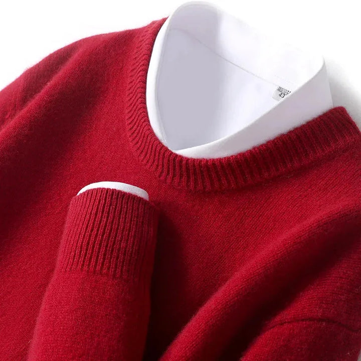 Comfortabele herentrui met lange mouwen, perfecte winterkleding en herfstmode.