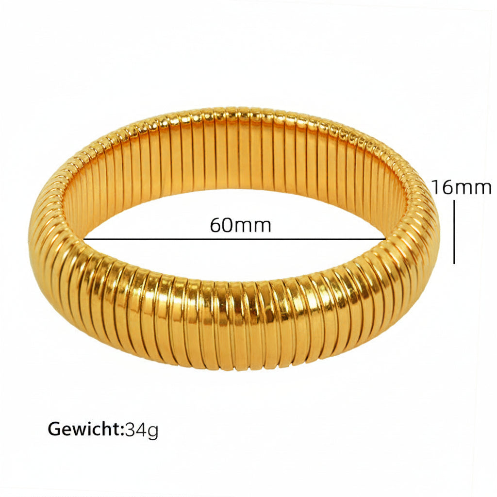 Sieraad voor dames: trendy kleurblok armband, uniek en stijlvol voor elke outfit.
