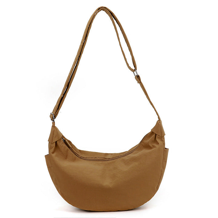 Elegante dames halve maan tas, perfect als ruime dagelijkse schoudertas of comfortabele crossbody tas.
