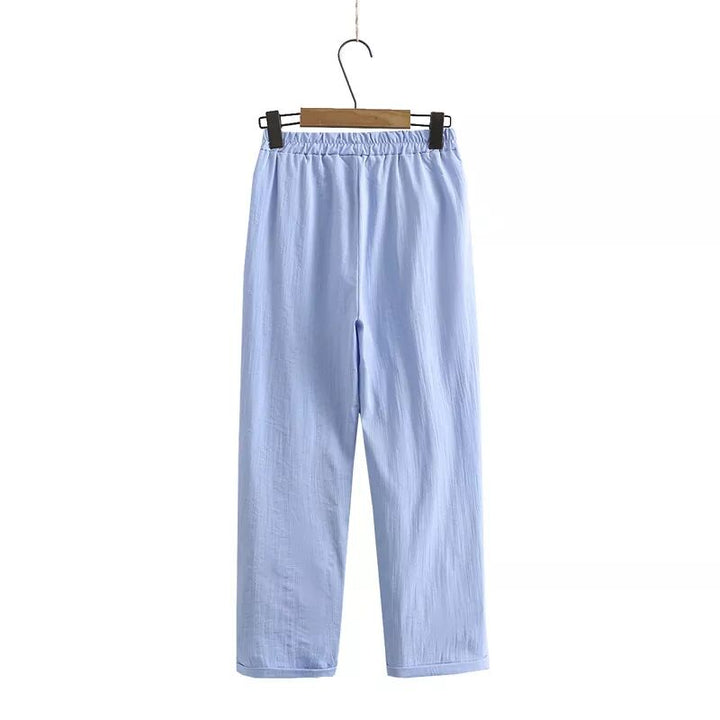 TaylorSet dames kledingset: comfortabele blouse en broek, de ideale casual mode voor dames.