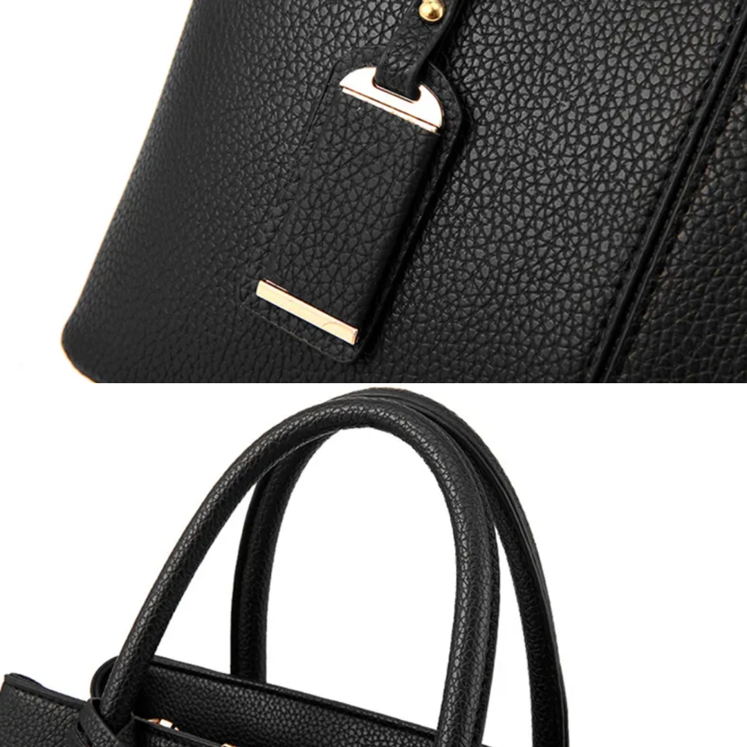 Dames tas met meerdere vakken, perfect als georganiseerde crossbody draagtas.