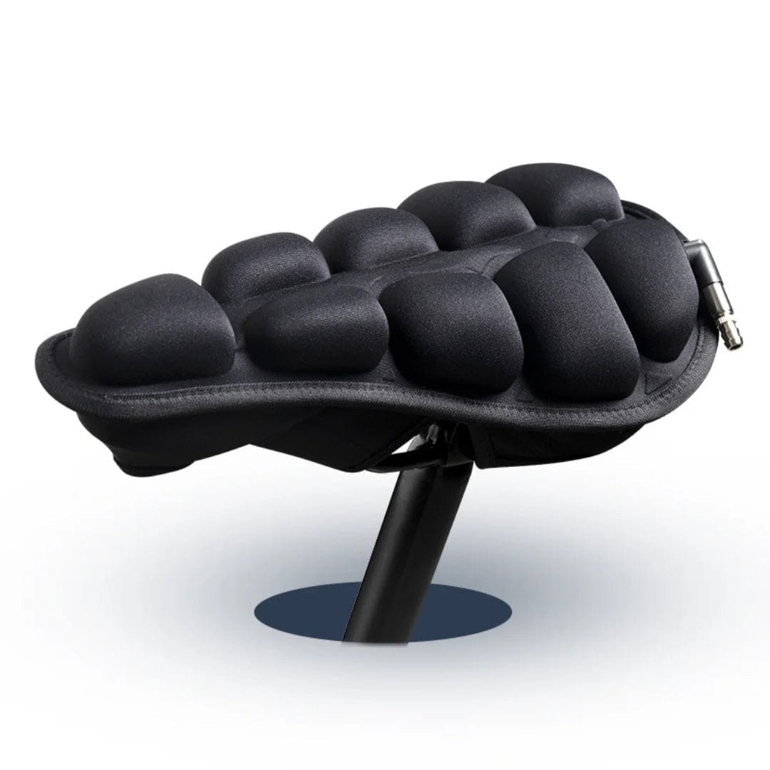 Ergonomisch AirSeat fietszadel met anti-slip oppervlak en geavanceerde schokdemping voor optimaal comfort.