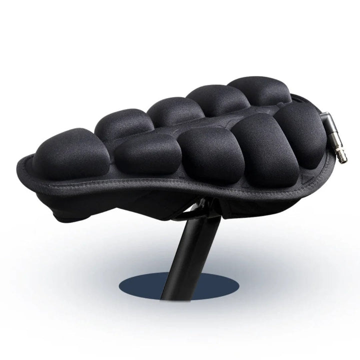 Ergonomisch AirSeat fietszadel met anti-slip oppervlak en geavanceerde schokdemping voor optimaal comfort.