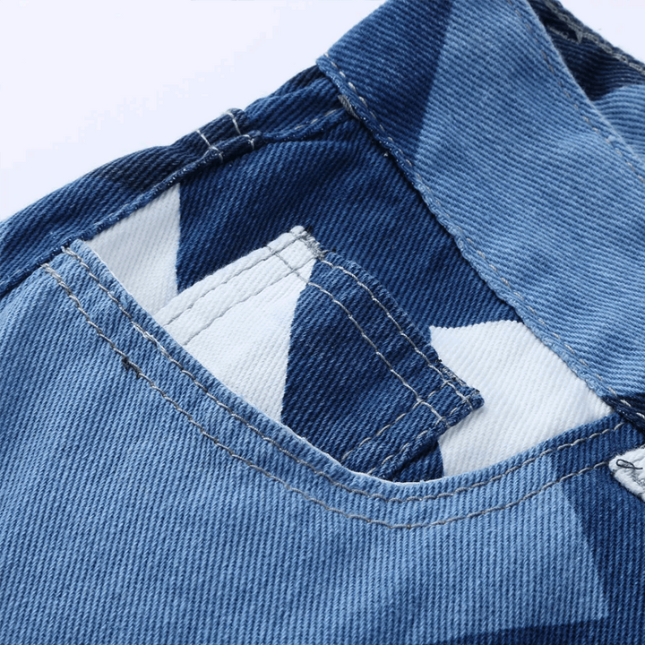 Modieuze denim dames comfort baggy jeans met rits, perfect voor een stijlvolle, ontspannen look.