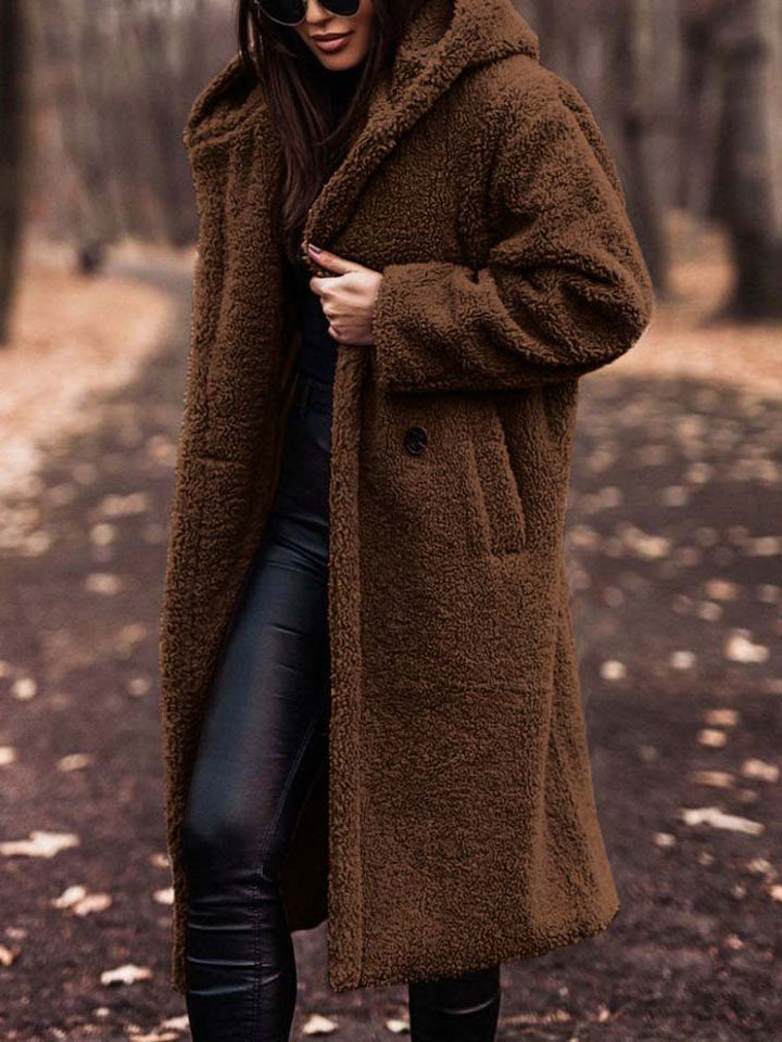 Stijlvolle oversized dames teddyjas; perfect voor een casual, warme look.
