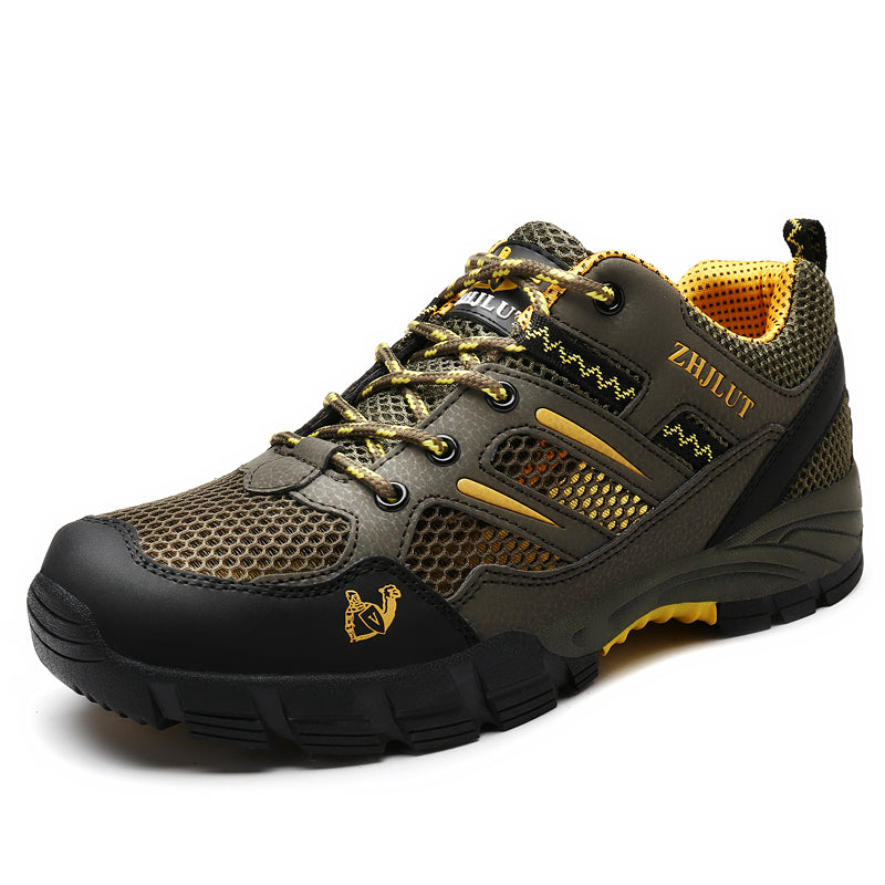 Waterdichte Elric heren wandelschoenen voor trekking en outdoor avonturen, comfortabel met goede grip.