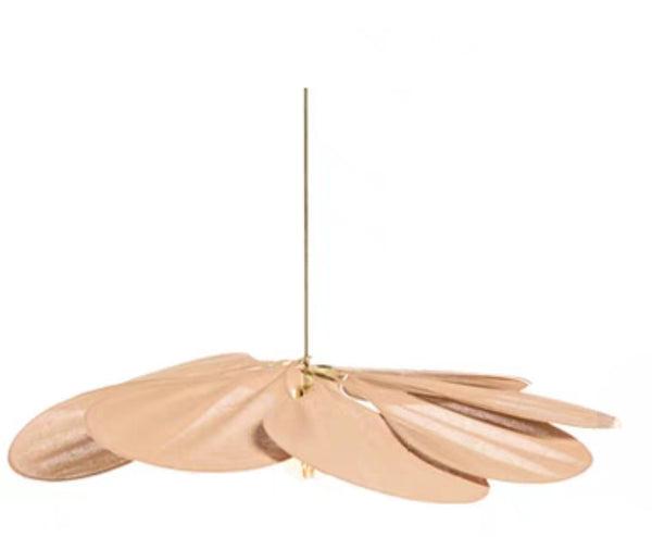 Petalume stoffen hanglamp, bloemvormige designverlichting creëert zacht sfeervol licht in elke kamer.