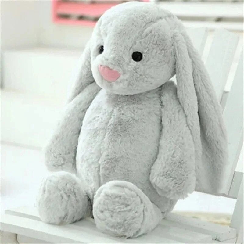 Zacht pluche knuffel konijn voor baby's en kinderen. Ideaal kinderspeelgoed en omarmend knuffeldier.