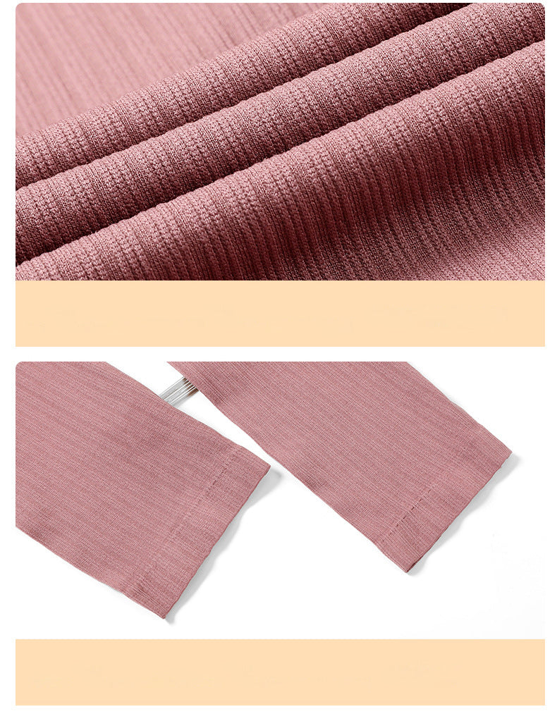 Slanke pasvorm thermokleding set voor vrouwen, warm ondergoed als basislaag.