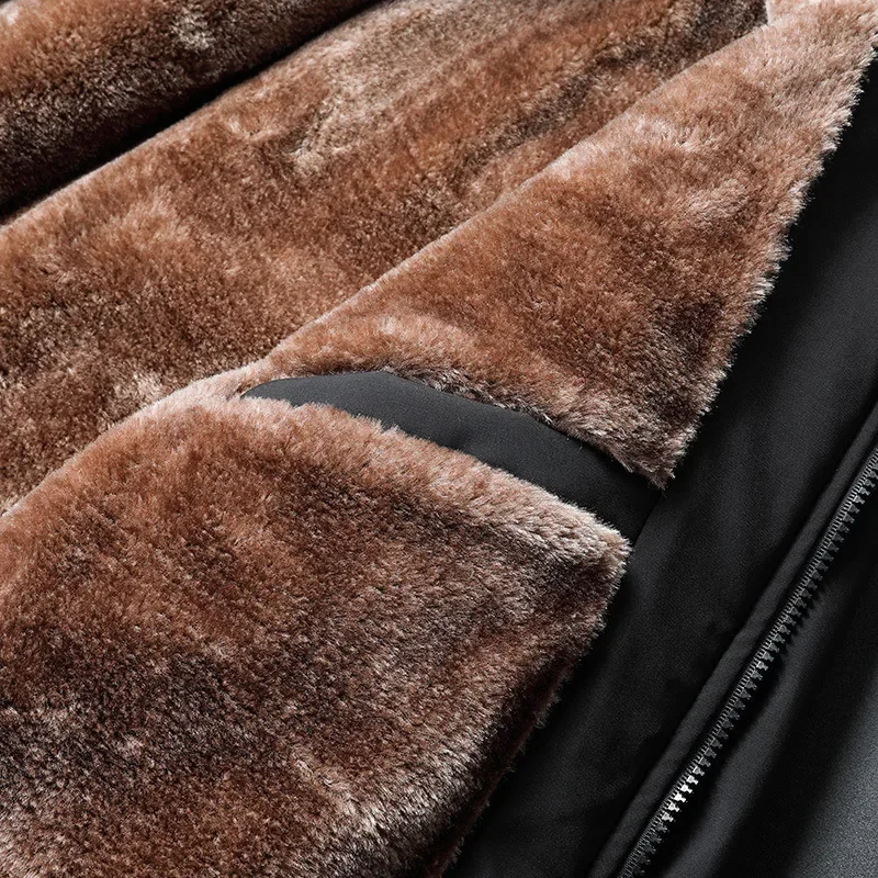 Stijlvolle casual mannen winterjas; warm en waterafstotend, ideaal voor dagelijks gebruik en buitenactiviteiten.