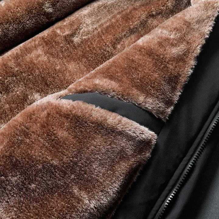 Stijlvolle casual mannen winterjas; warm en waterafstotend, ideaal voor dagelijks gebruik en buitenactiviteiten.