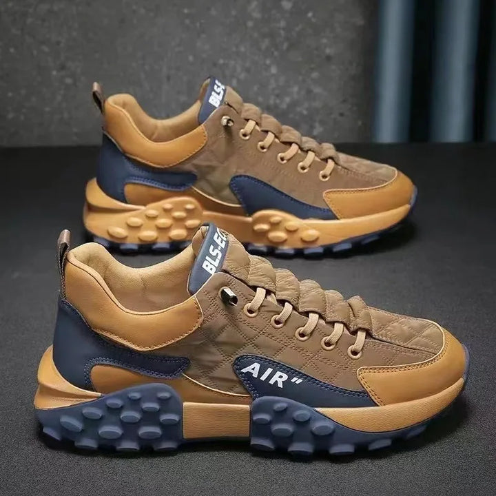 Heren sneakers met geavanceerde orthopedische voetondersteuning, zeer comfortabel voor dagelijks gebruik en casual.
