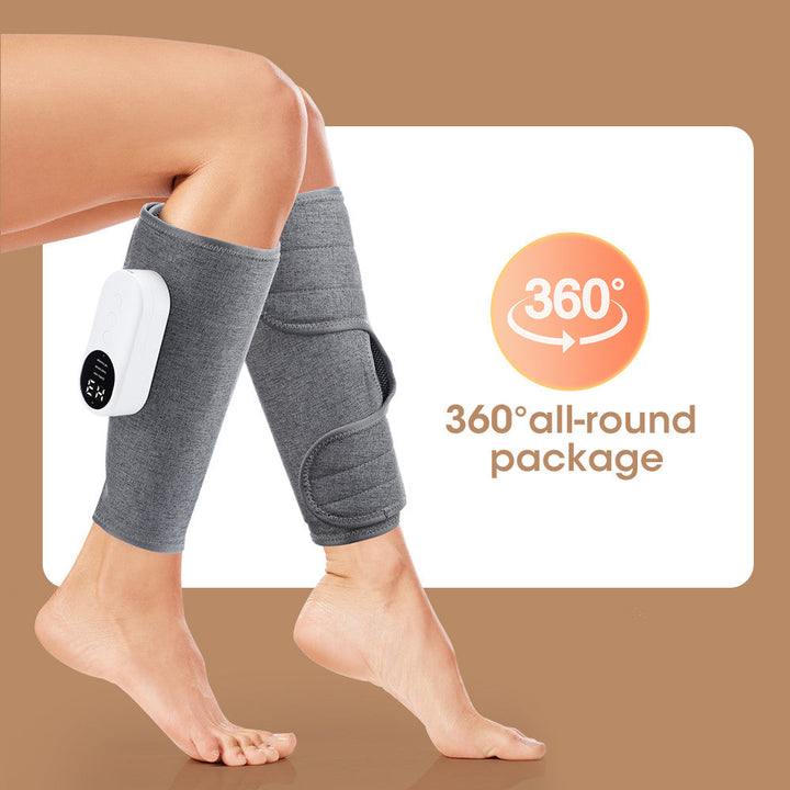 Modern design unisex beenmassage apparaat, elektrisch met 3 luchtcompressie standen voor benen en kuiten.