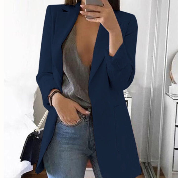 Stijlvolle casual dames blazer, comfortabel en modieus. Geschikt voor een relaxte én chique outfit.
