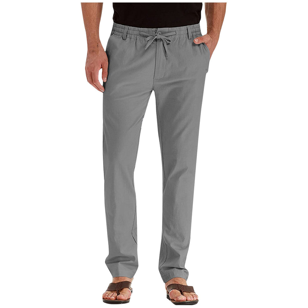 Elegante heren casual zomerbroek met een moderne pasvorm, voor een moeiteloos stijlvolle look.
