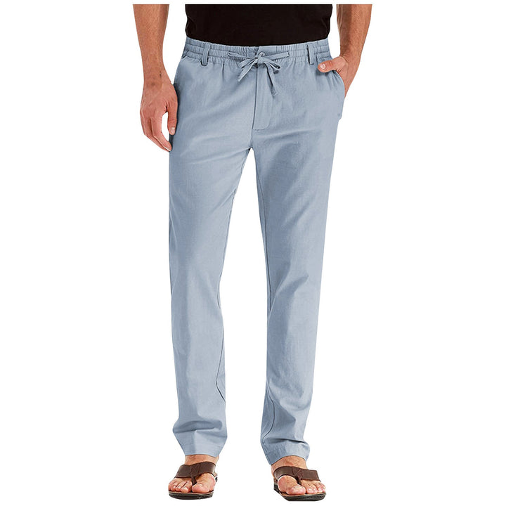 Ademende zomerbroek voor heren, comfortabel en stijlvol, essentieel voor je herenmodecollectie.