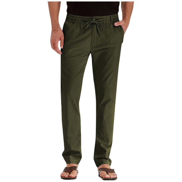 Veelzijdige dagelijkse casual broek voor heren, comfortabel en modern, gemakkelijk te combineren.