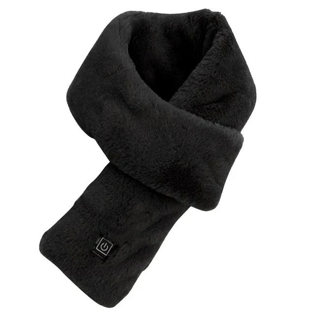 Stijlvolle uniseks verwarmde Merel sjaal van fleece, een onmisbaar accessoire voor de winter.