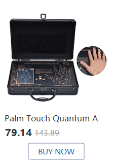 Zwarte elektronische acupunctuurpen in elegante verpakking, ideaal cadeau.